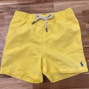 Polo Ralph Lauren Toddler Swim Trunks Yellow 18-24M